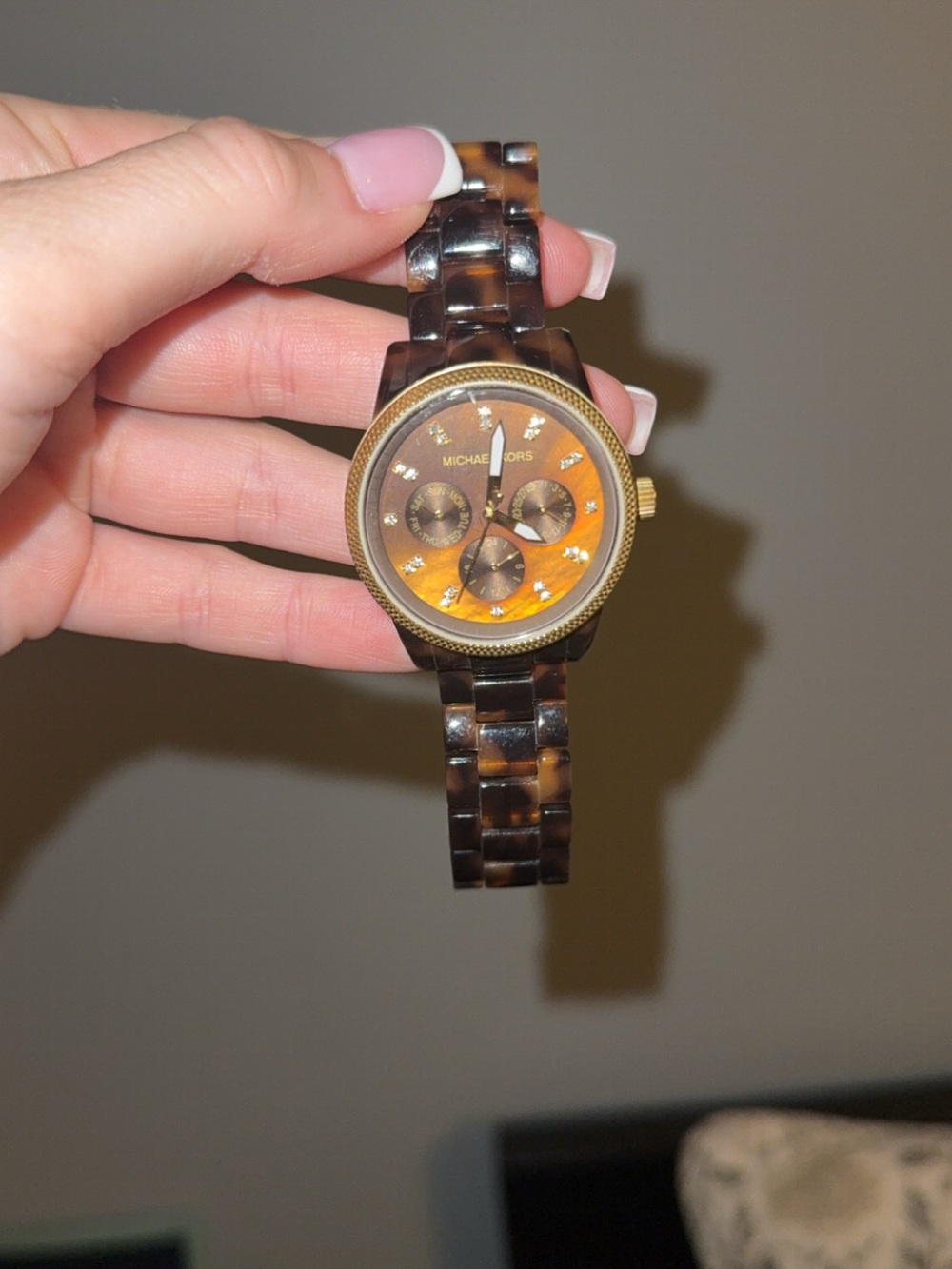 Michael Kors Tortoise Watch